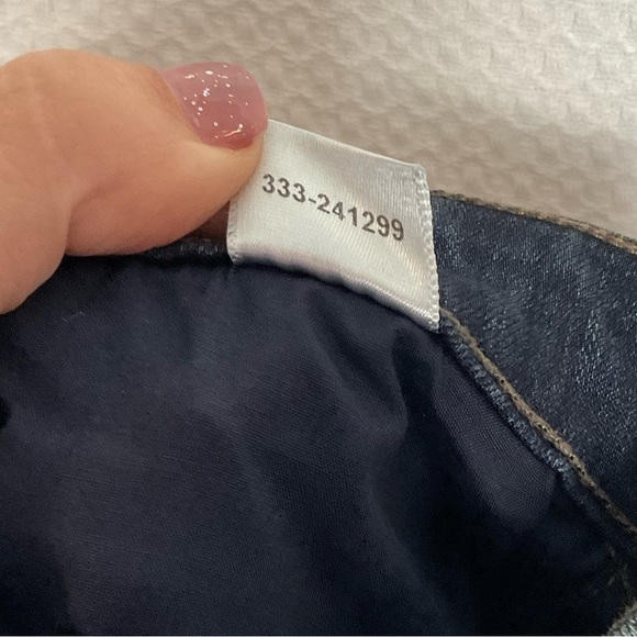 PAIGE Federal “Cellar” Dark Blue Luxury Jeans Mens 34 x 31 NWOT Straight Leg - Picture 6 of 7